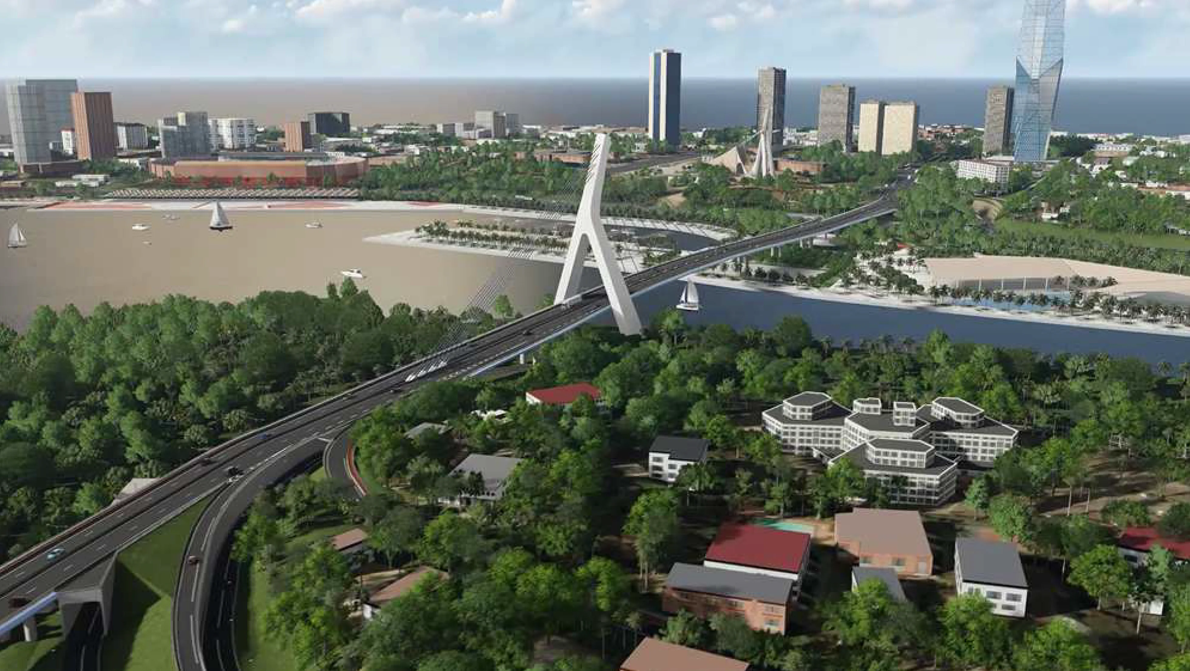  SUIVI ET CONTRÔLE DES TRAVAUX DE CONSTRUCTION DU PONT DE COCODY
															
										   